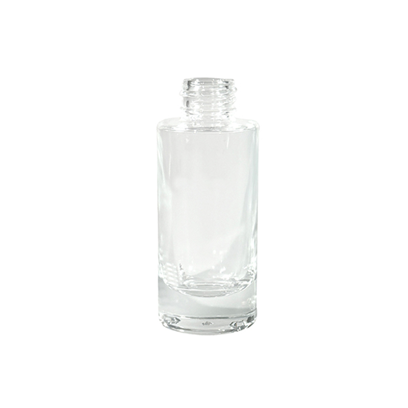 투명한 긴 원통형 스크류 캡 로션 병 108ml 라이트급 선수