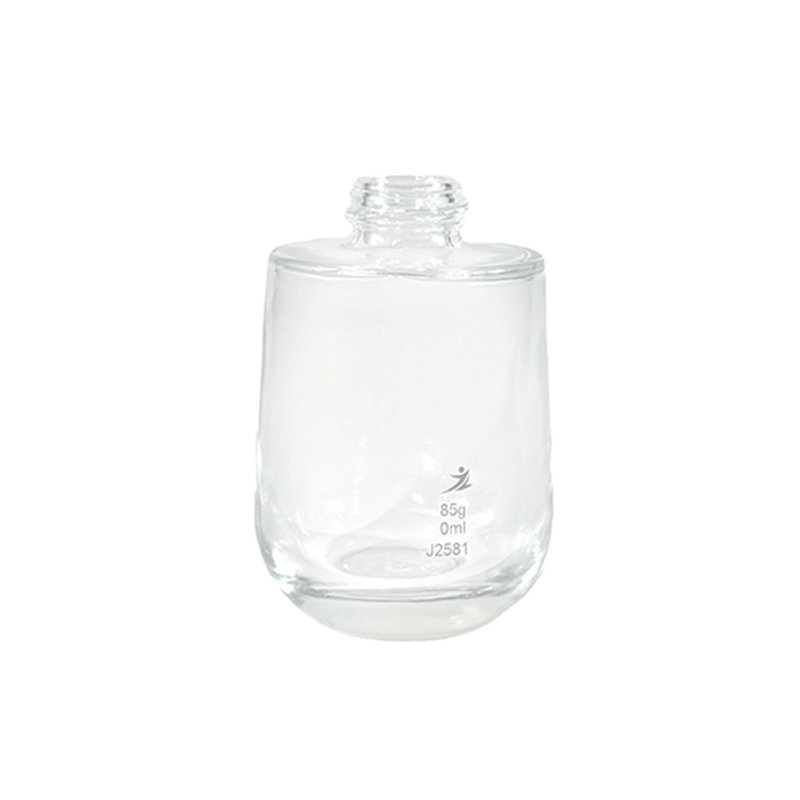 J2514 심플하고 모던한 디자인의 투명 역배형 로션병 46ml
