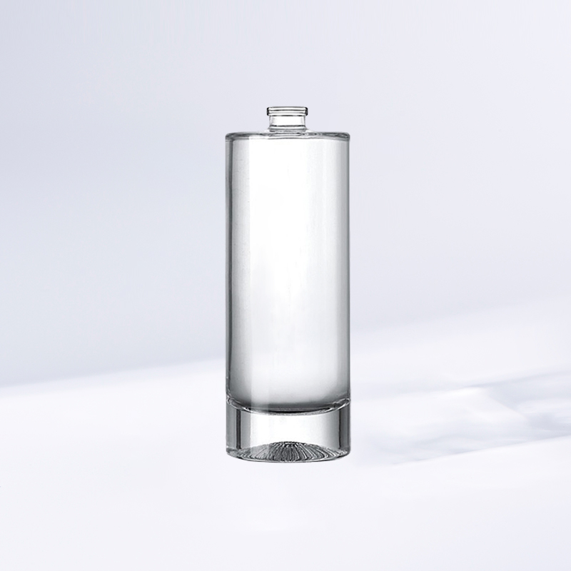 J2433 투명 실린더 스크류 탑 향수병 100ml